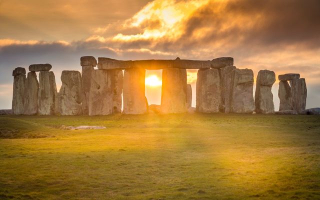 Stonehenge during summer solstice