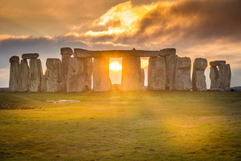 Stonehenge during summer solstice